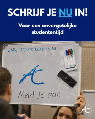 Intro van Absens Carens Zwolle. Ontdek gezelligheid en diepgang tijdens je studententijd.